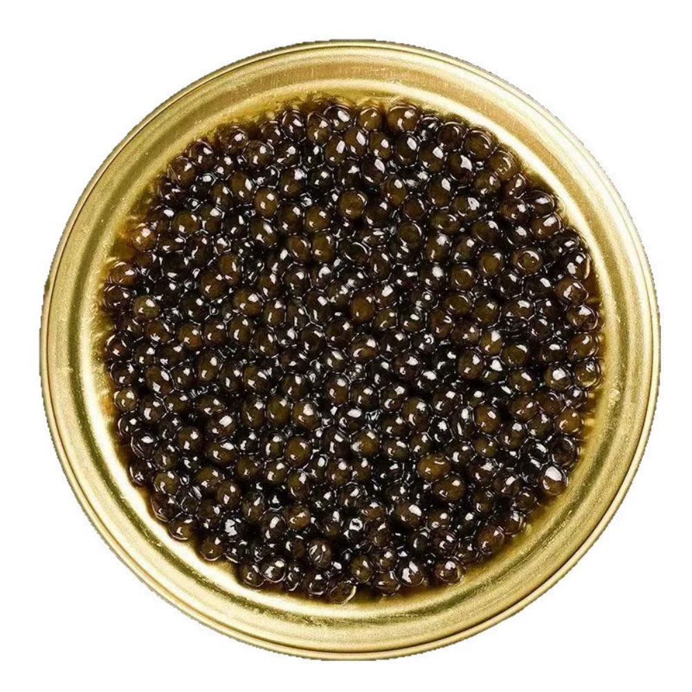 Premium Black Caviar (Sturgeon Roe) — Briny, Buttery “Pop” Texture | Ready-to-Eat Gourmet Topping for Sushi, Pasta & Canapés (1lb Options)