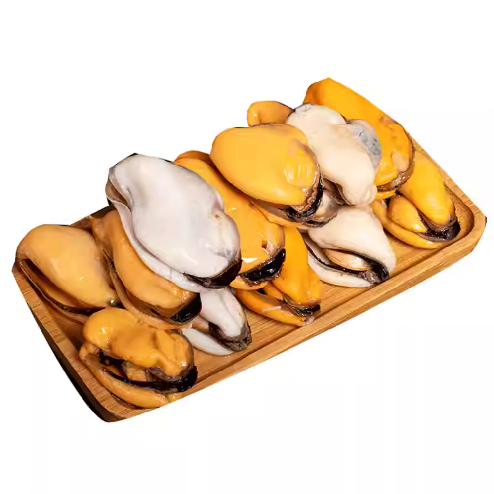 Whole Shell Mussels (Pre-Cooked) | Plump & Sweet Seafood | Frozen Ready-to-Heat | Great for Steaming, Pasta & Soups