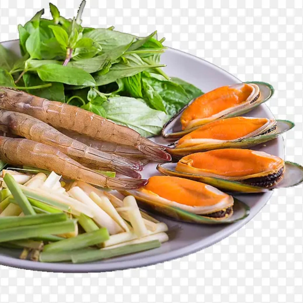 Whole Shell Mussels (Pre-Cooked) | Plump & Sweet Seafood | Frozen Ready-to-Heat | Great for Steaming, Pasta & Soups