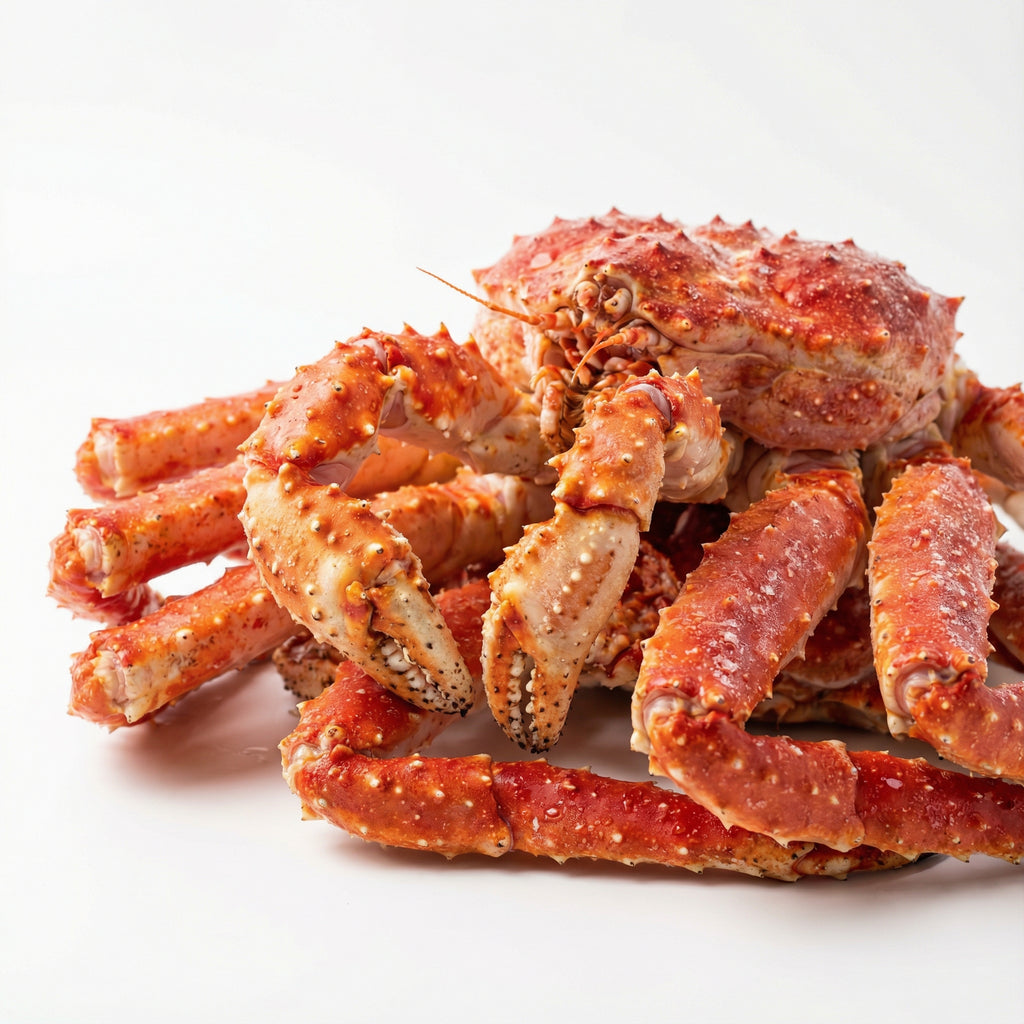 Wild-Caught Giant King Crab Legs & Claws - 3 lb Premium Mix (Pre-Cooked & Flash-Frozen)