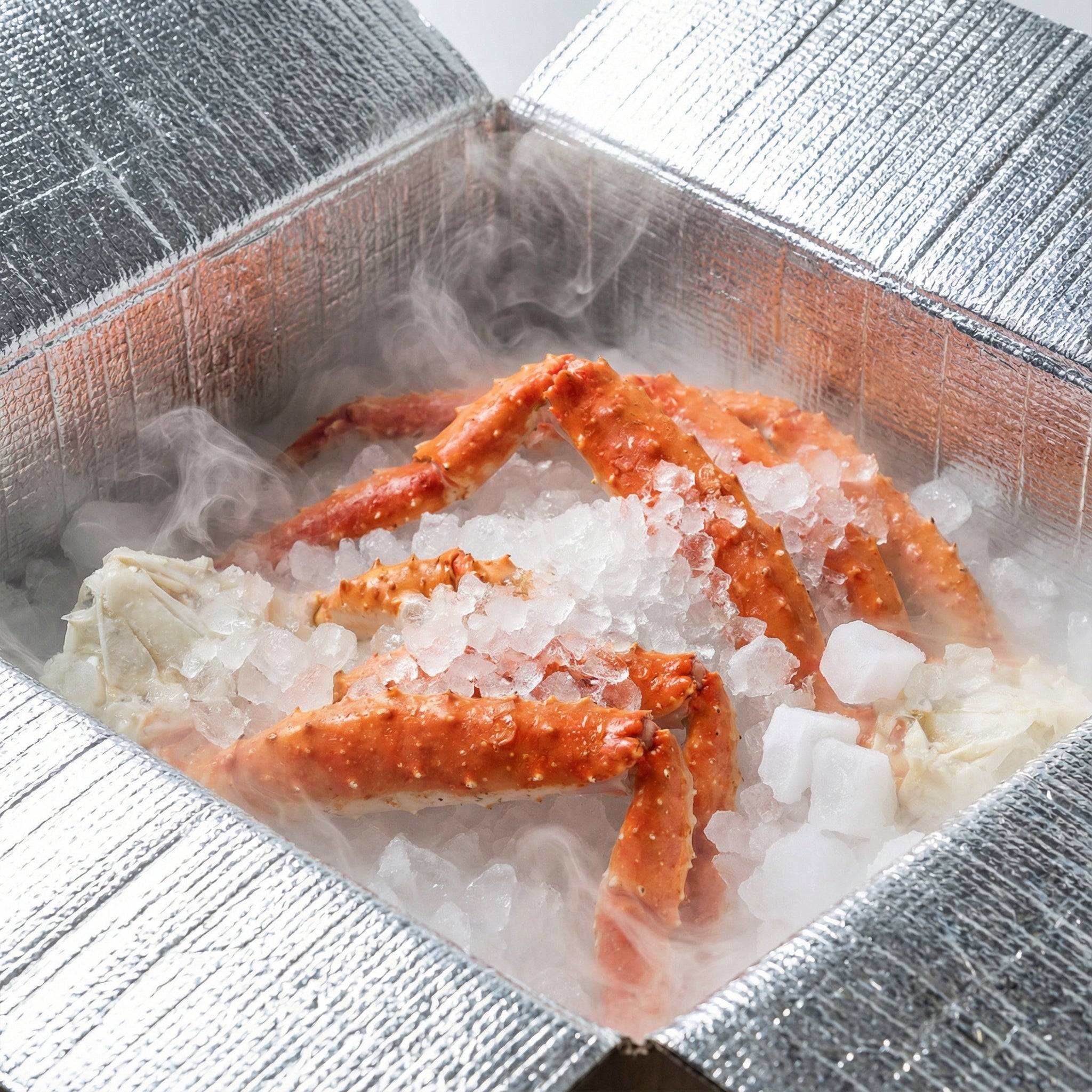 Wild-Caught Giant King Crab Legs & Claws - 3 lb Premium Mix (Pre-Cooked & Flash-Frozen)