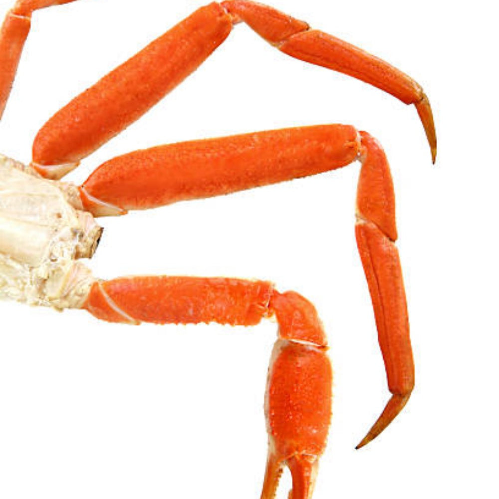 Cooked & Frozen Snow Crab Legs — Sweet, Tender, Meaty Crab Clusters | Ready to Heat & Serve for Hot Pot, Steaming, Baking (3LB/5LB/10LB Options)