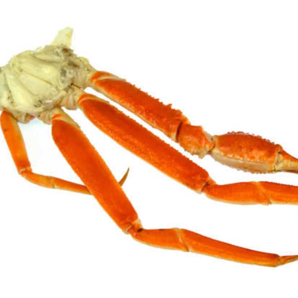 Cooked & Frozen Snow Crab Legs — Sweet, Tender, Meaty Crab Clusters | Ready to Heat & Serve for Hot Pot, Steaming, Baking (3LB/5LB/10LB Options)
