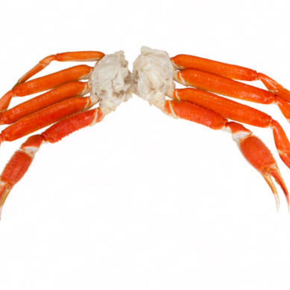 Cooked & Frozen Snow Crab Legs — Sweet, Tender, Meaty Crab Clusters | Ready to Heat & Serve for Hot Pot, Steaming, Baking (3LB/5LB/10LB Options)